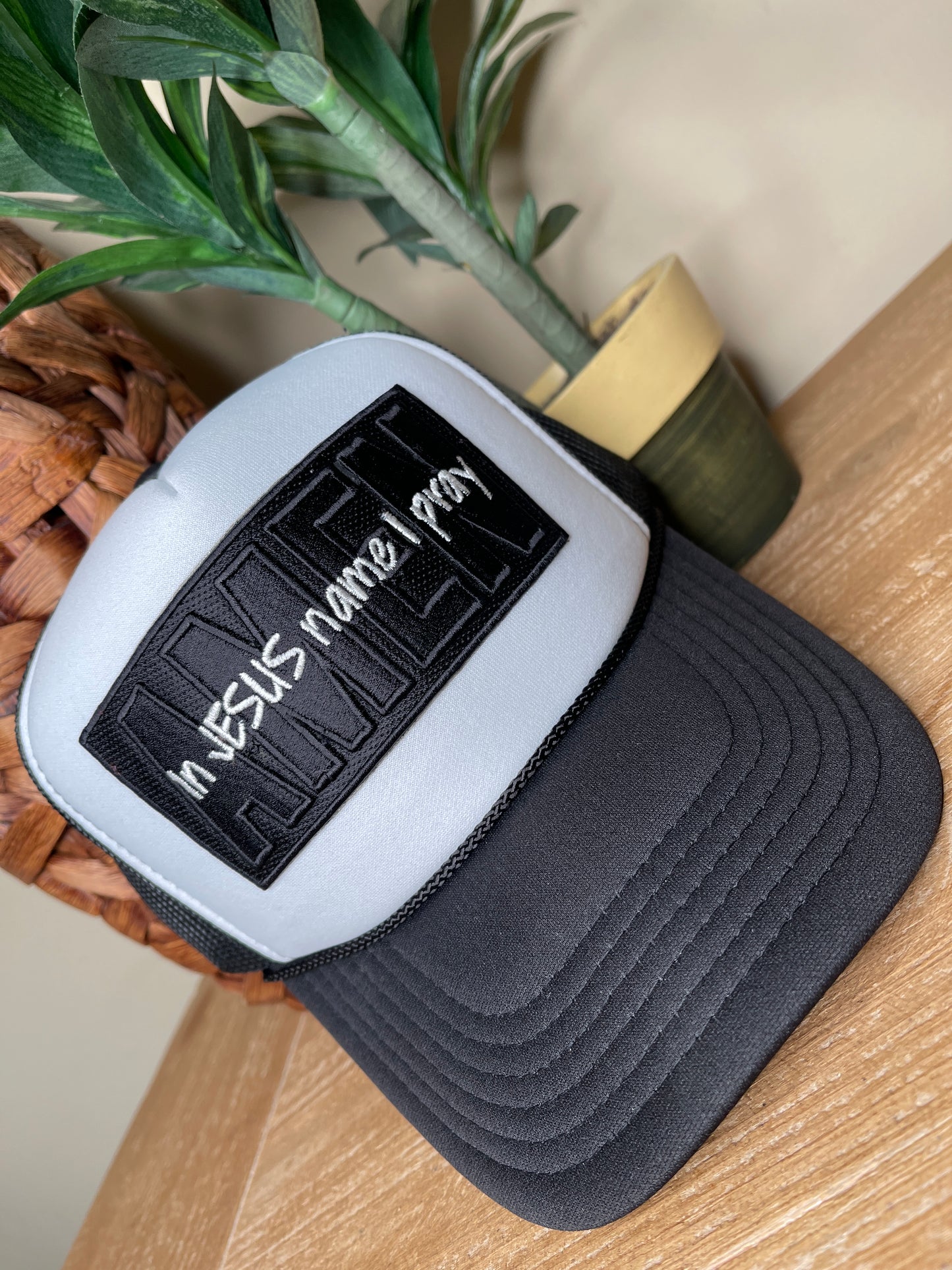 Amen Embroidered Foam Trucker Hat